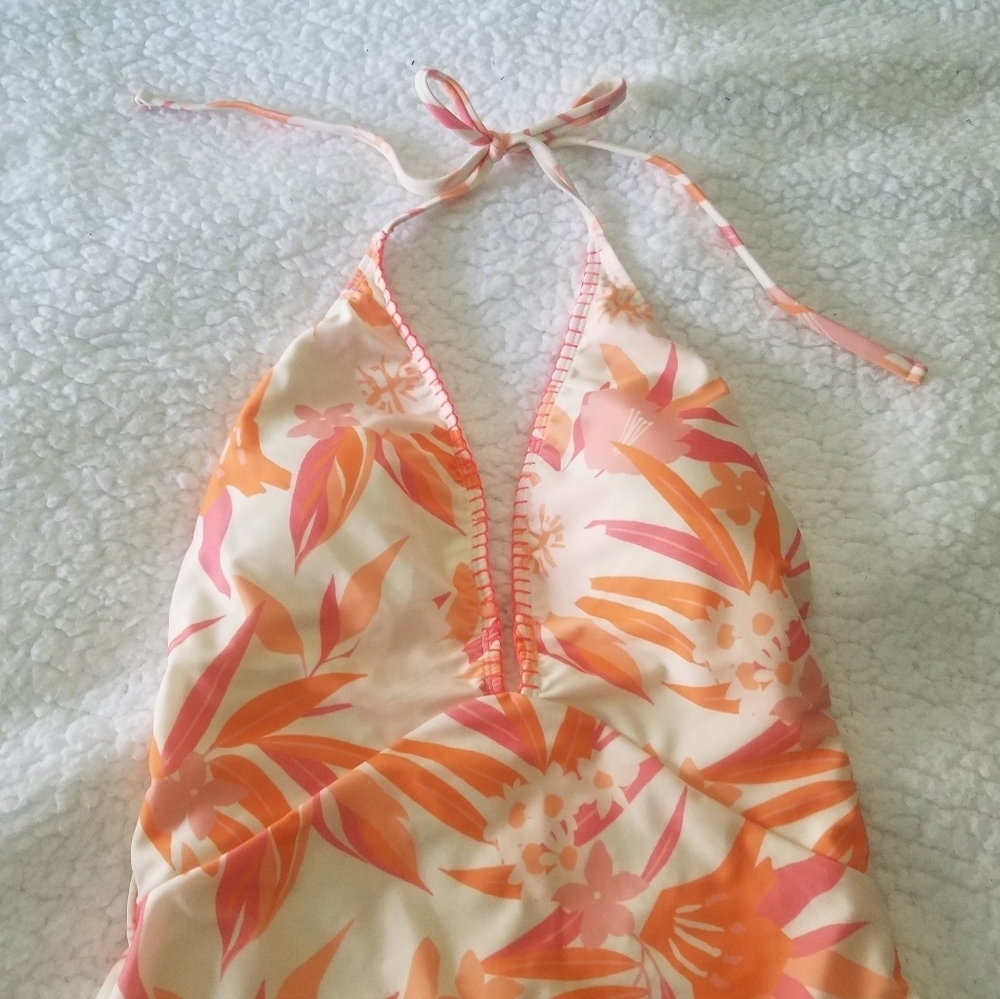 ACCESSORIZE LONDON Orange tropical palm one piece - Picture 8 of 13